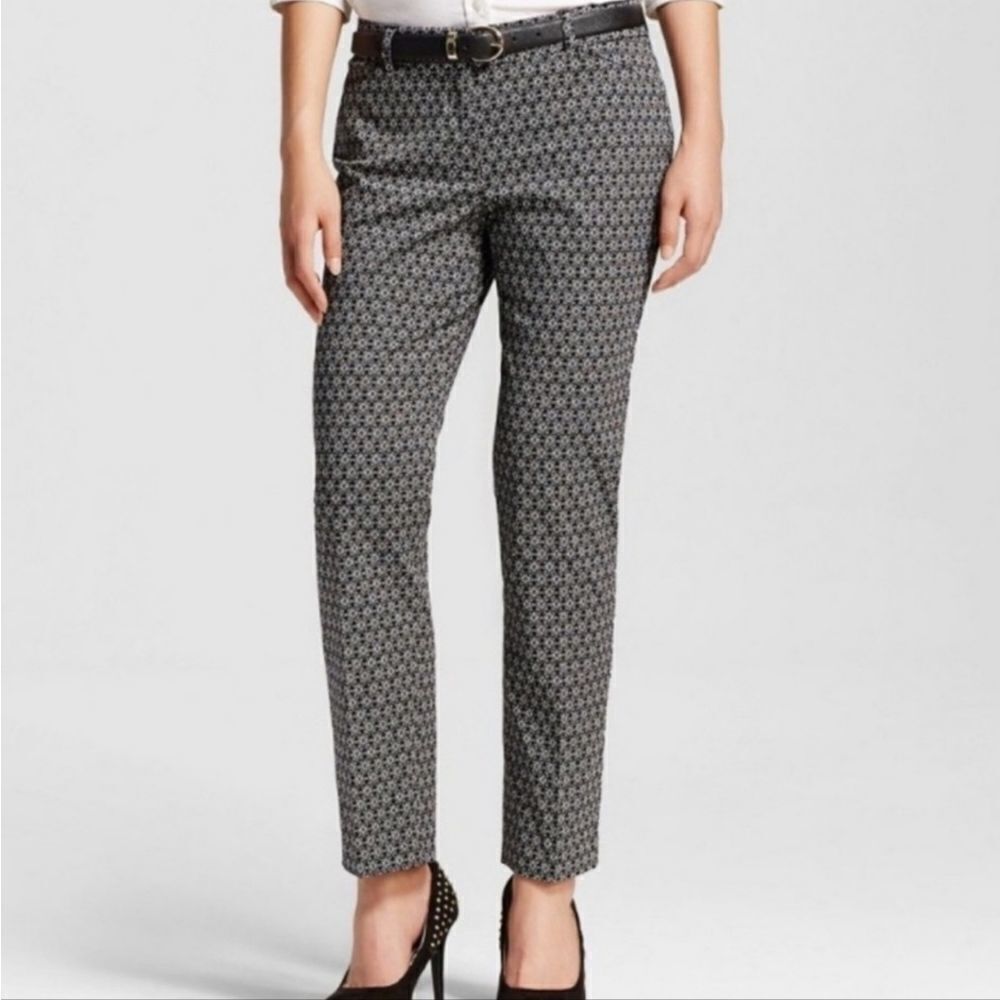 🔹️NWT Zac & Rachel Black & Silver Jacquard Trousers Size 14